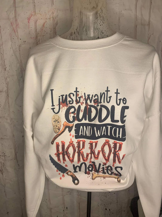 I just want to cuddle Sweatshirt