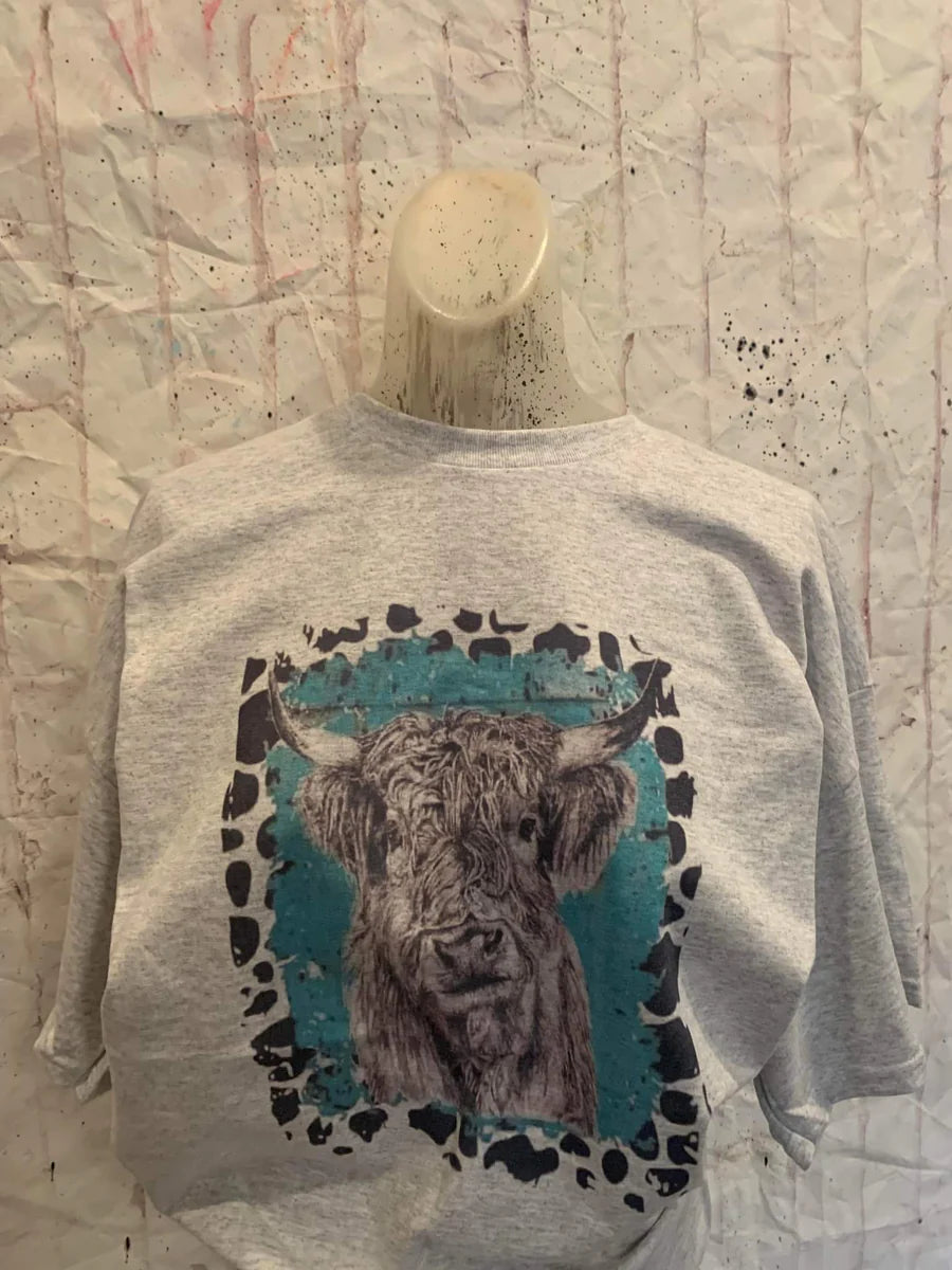 Highland cow Tee