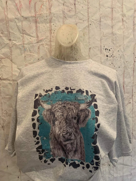 Highland cow Tee