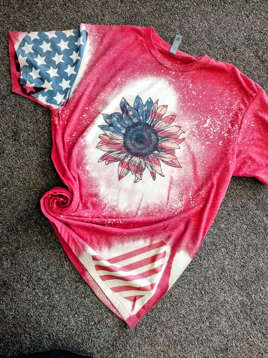 Sunflower bleach tee