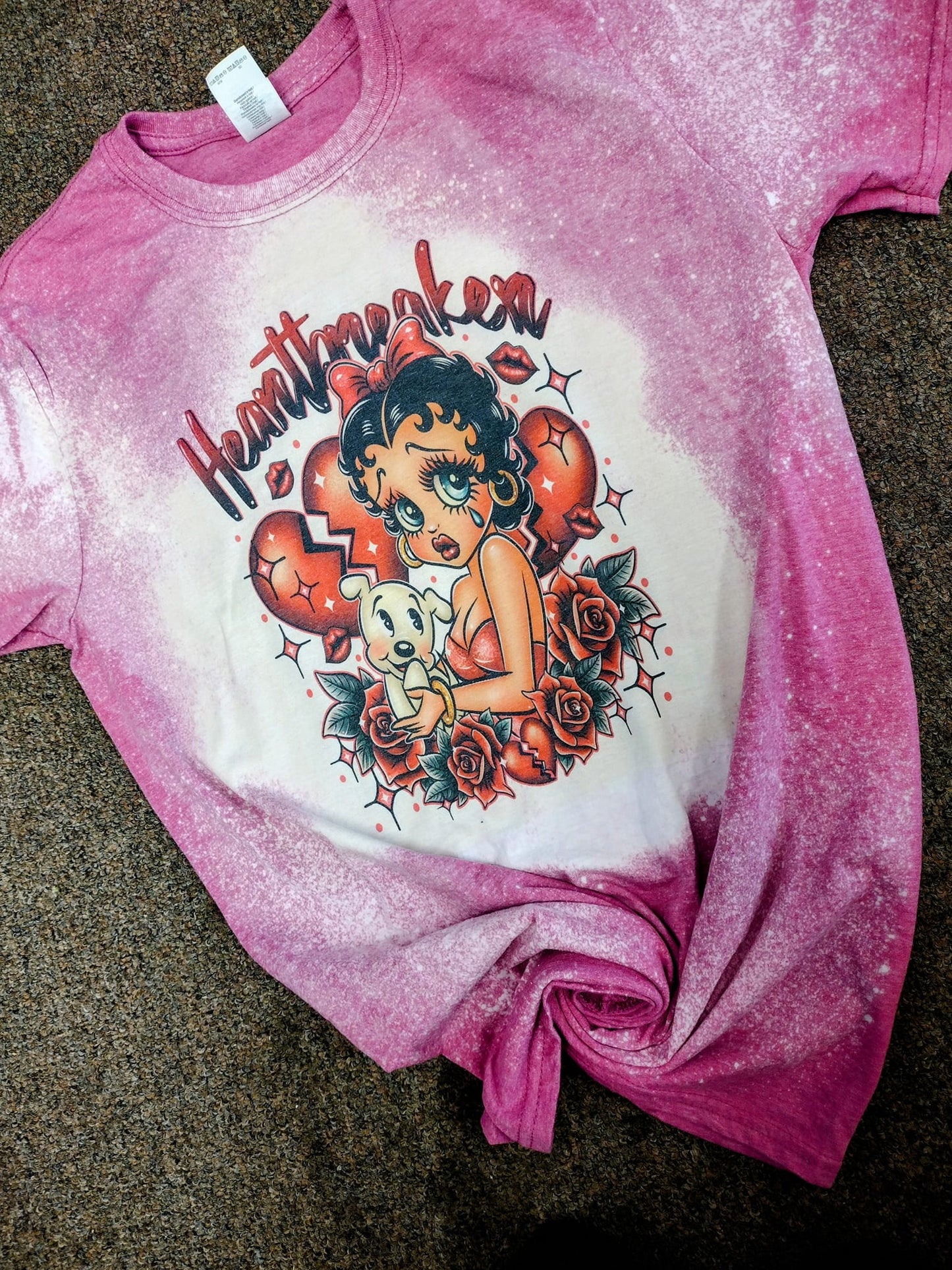 HeartBreaker  Bleached Tees