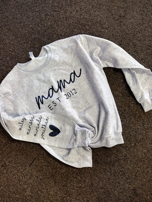 Custom mama Sweatshirt