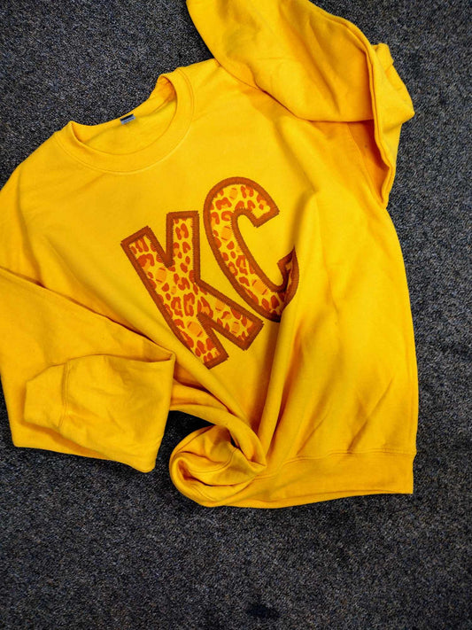 KC Leopard Sweatshirt