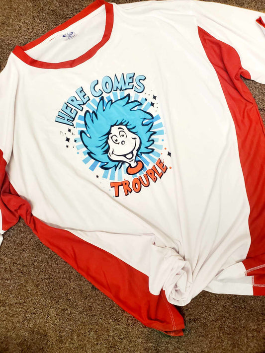 Here comes trouble Tee