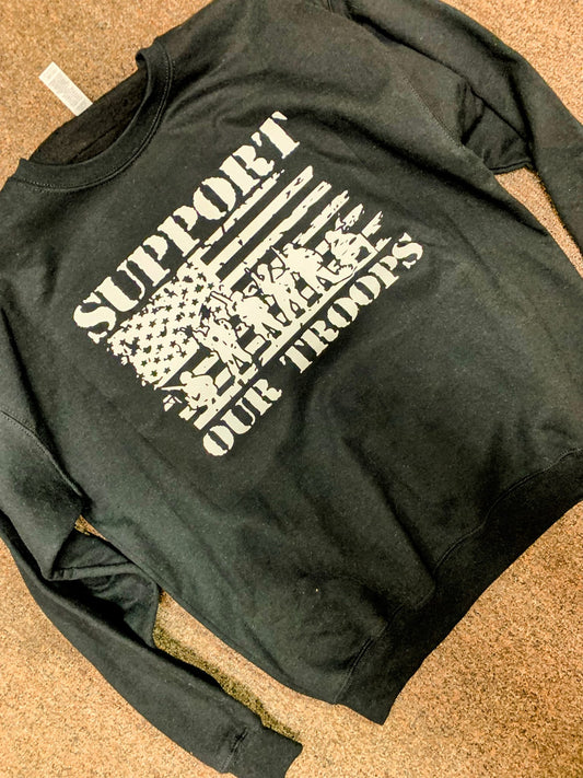 Support our troops Sweatshirt