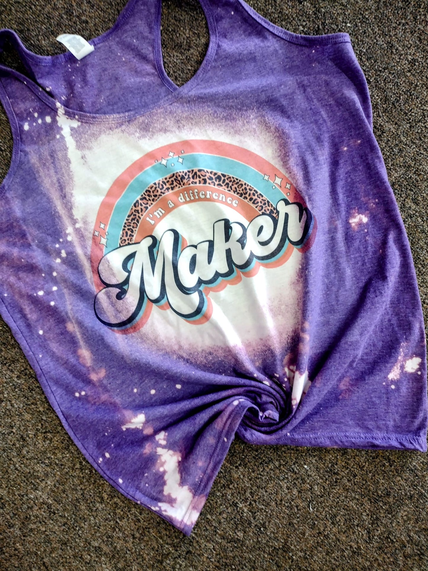 Im a difference maker Bleached Tees