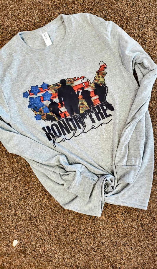 Honor the fallen Long sleeve