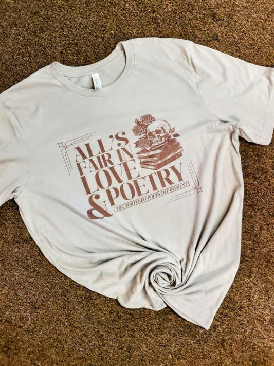 Love and Poetry shirt