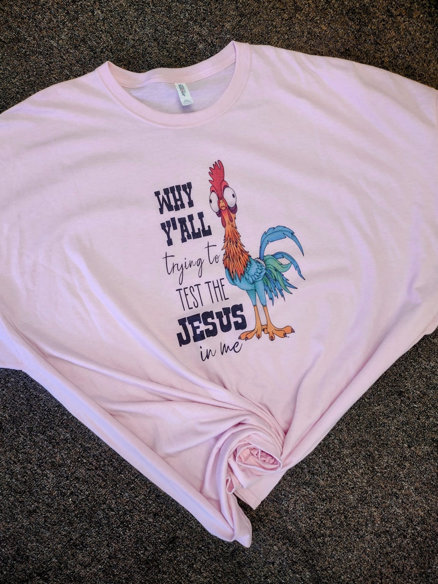 Why Yall trying to test me tee