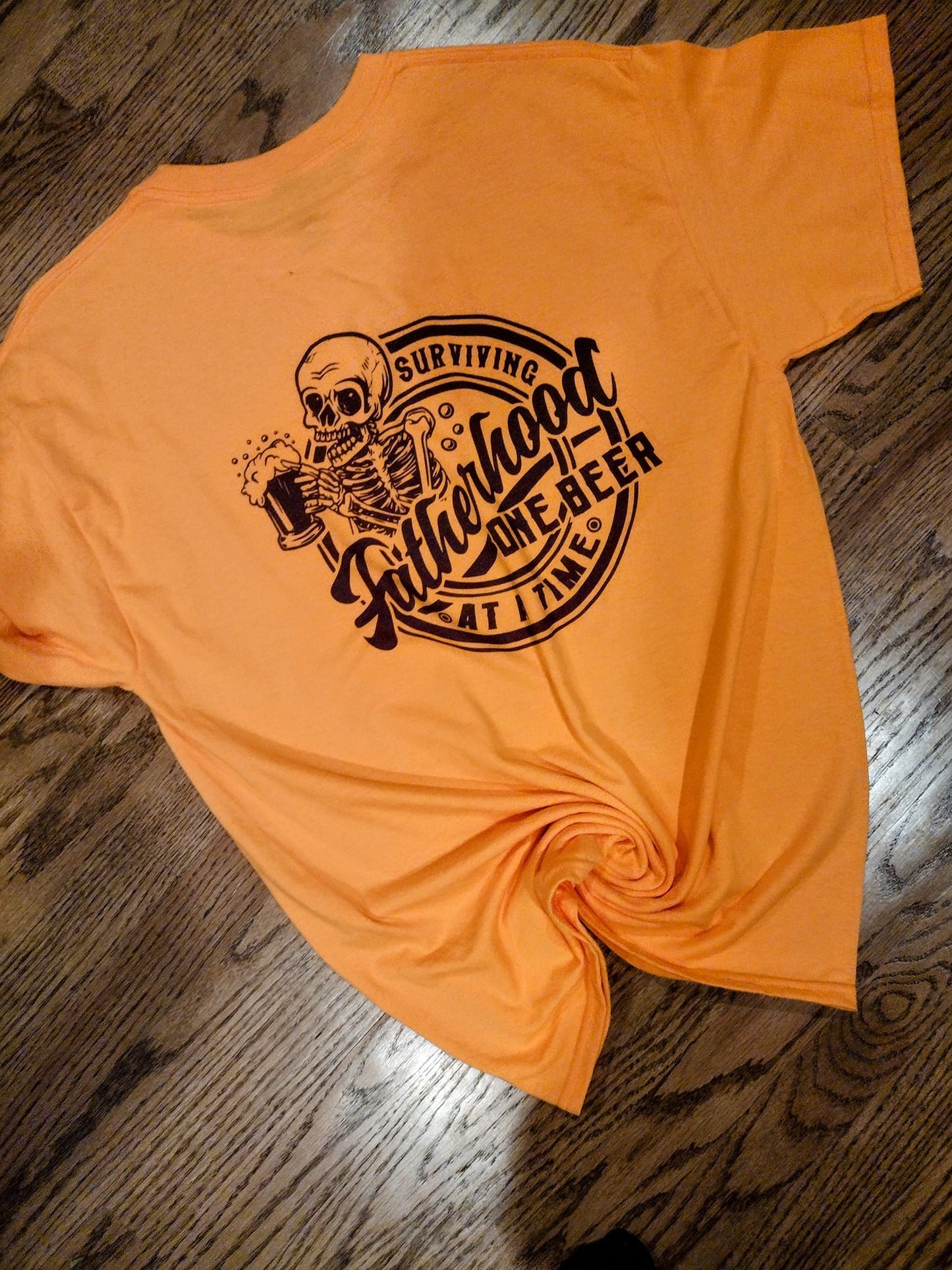 Fatherhood one beer at a time shirt