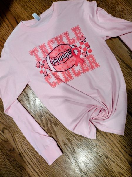 Tackle cancer long sleeve