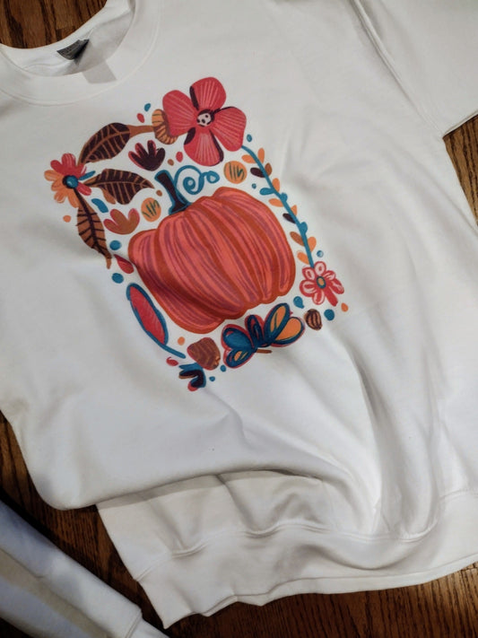 Pumpkin sweatshirt