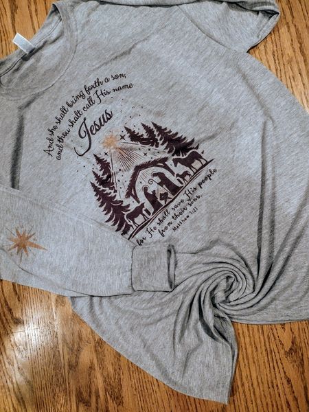 His name Jesus long sleeve