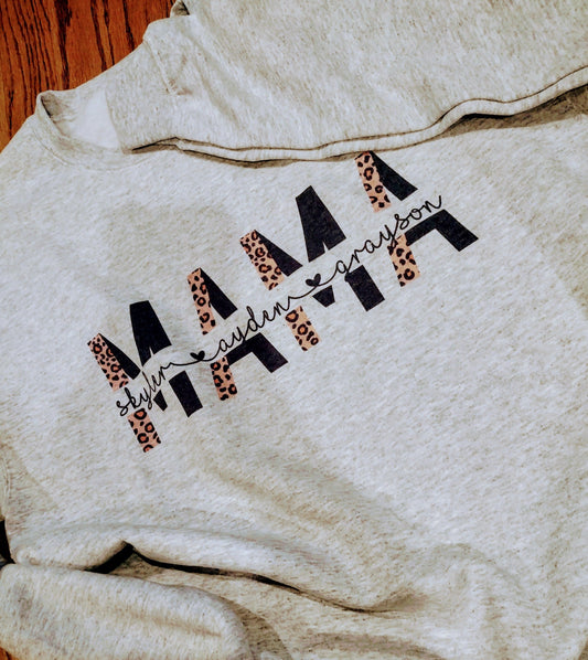 Custom mom sweatshirt