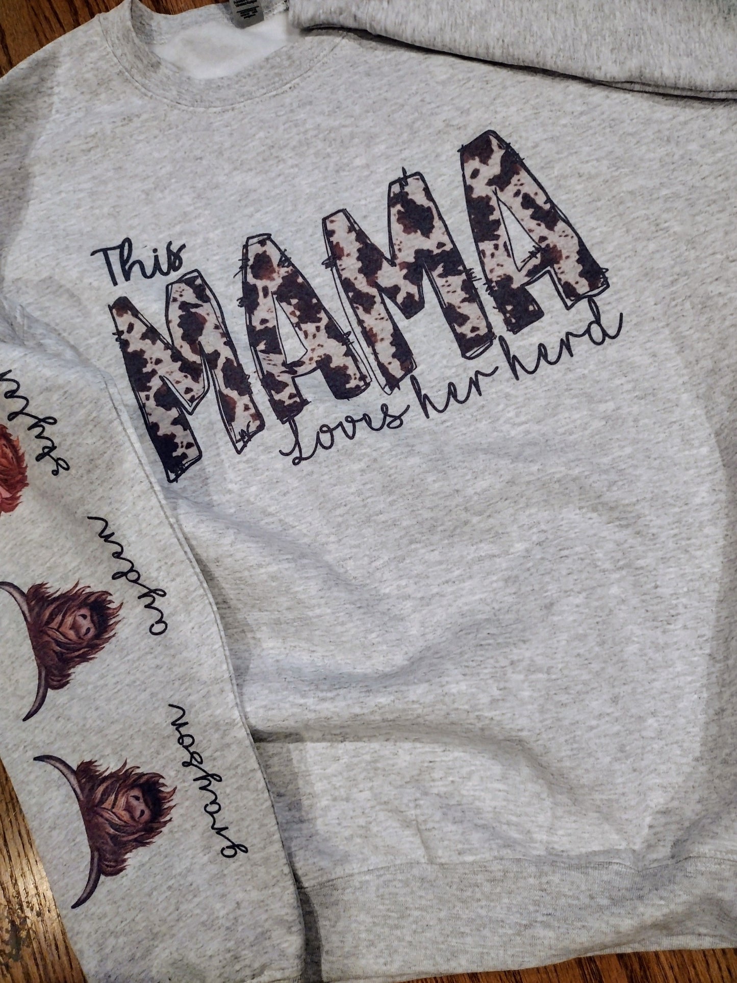 This mama loves her herd sweatshirt