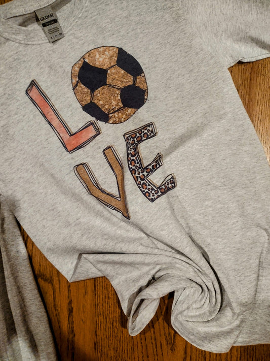 Love Soccer Long sleeve