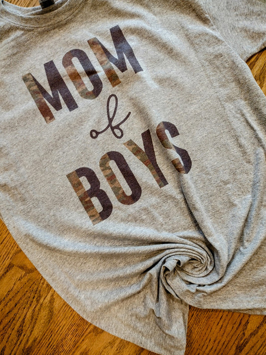 Mom of boys shirt