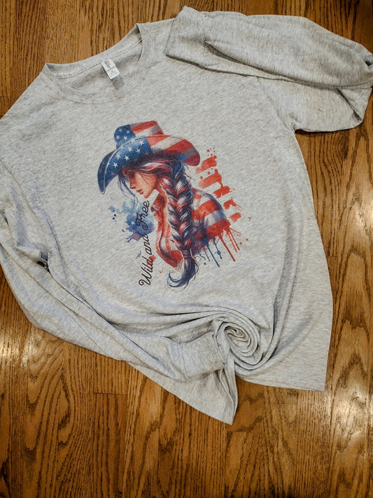 Wild and free long sleeve