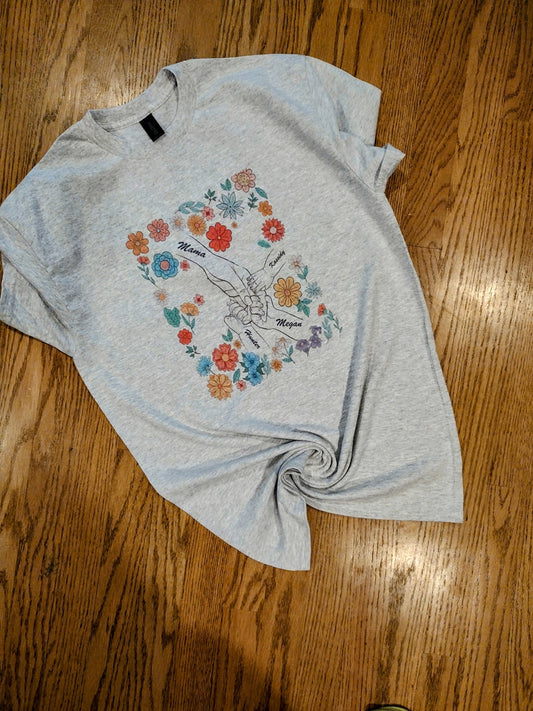 Custom mama shirt