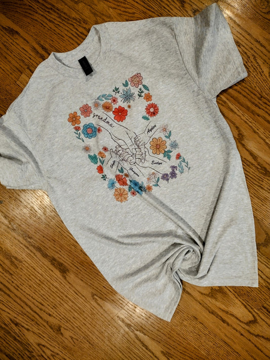 Custom Grandma Shirt