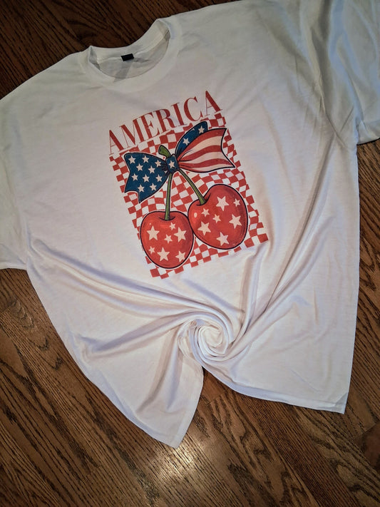 America Cherry Shirt