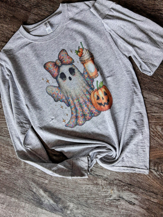 Glitter Ghost Long sleeve