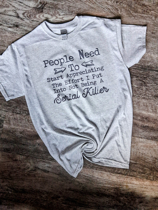 Serial killer shirt