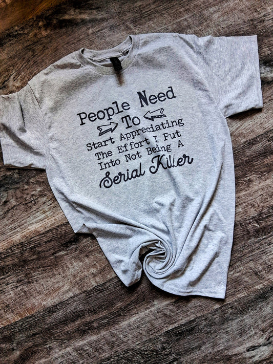 Serial killer shirt