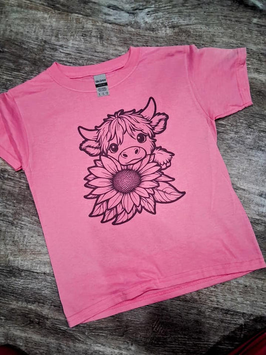 Kids Cow shirt