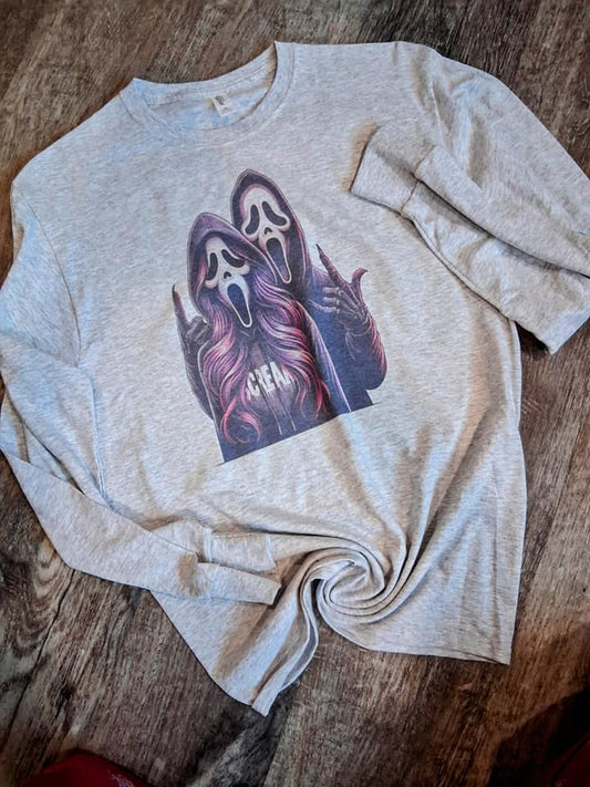 Halloween couple long sleeve