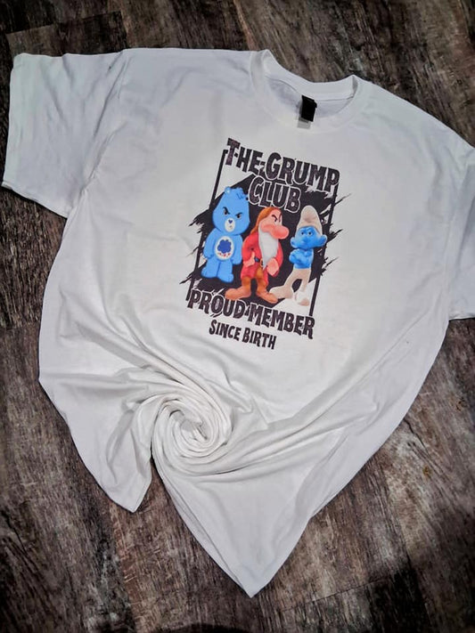 The grumpy club shirt