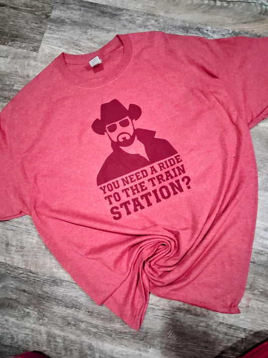 Train station shirt