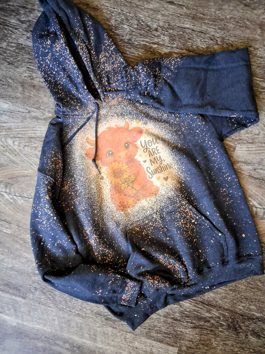 You are my sunshine bleach hoodie