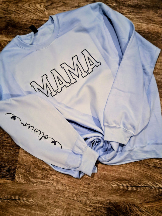 Custom mama sweatshirt