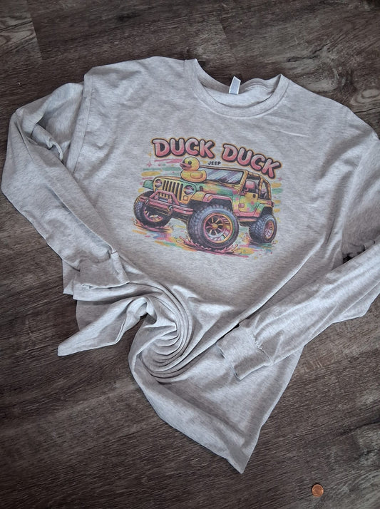 Duck duck jeep long sleeve