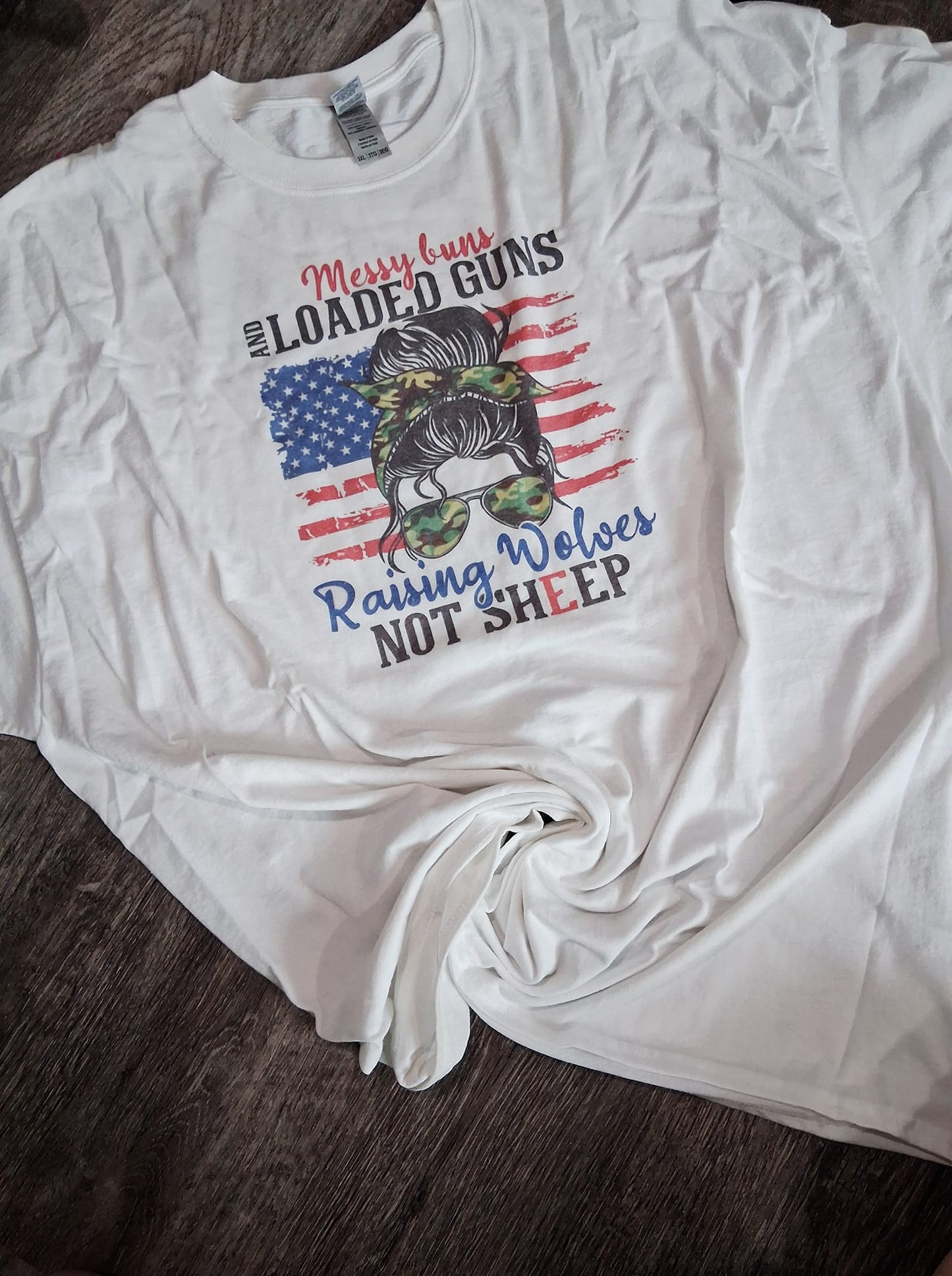 Raising wolves not sheep long sleeve