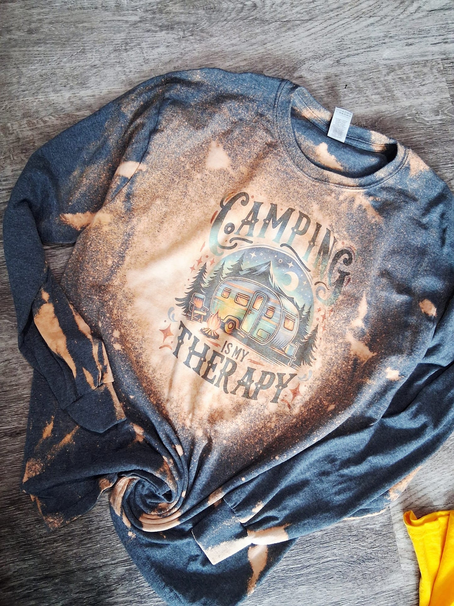 Camping is my Therapy Long sleeve