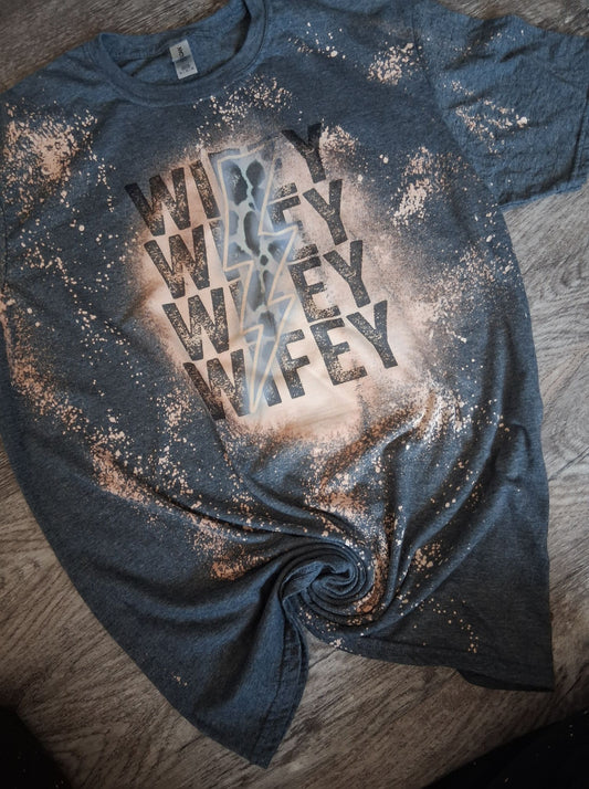 Wifey Bleach Tee