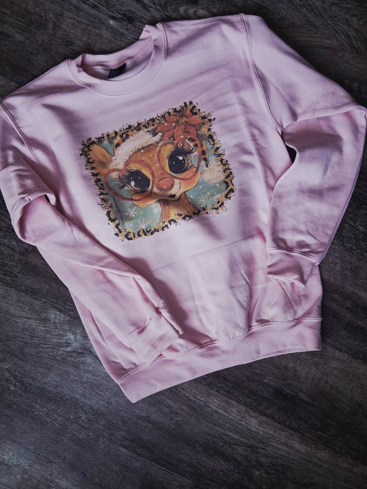 Christmas Leopard sweatshirt