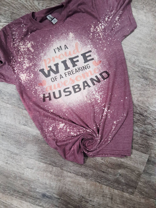 Im a proud wife bleach tee