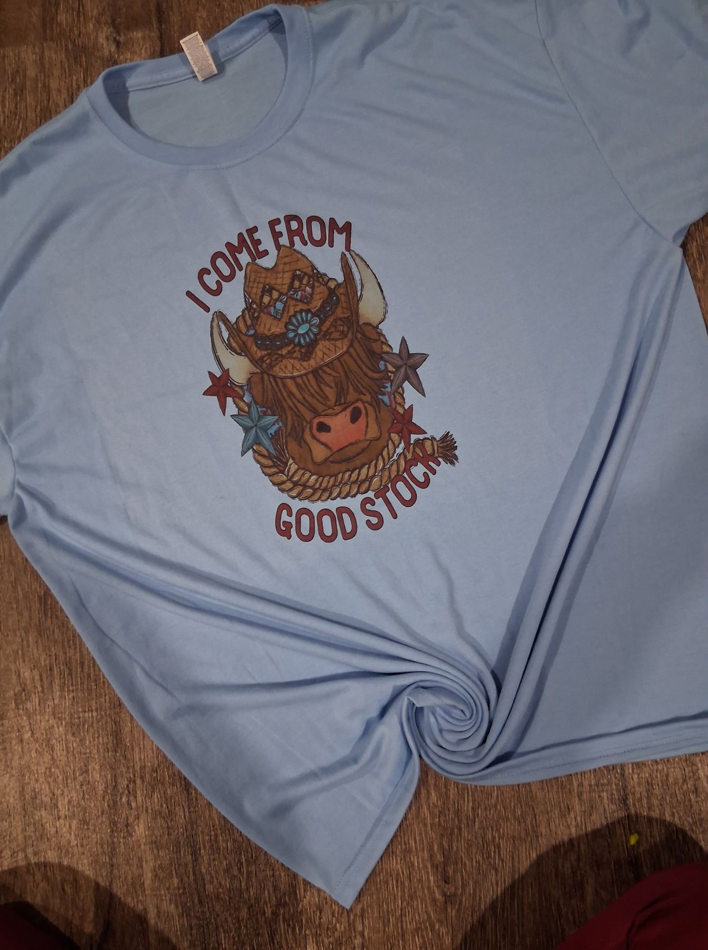 I come from good stock shirt